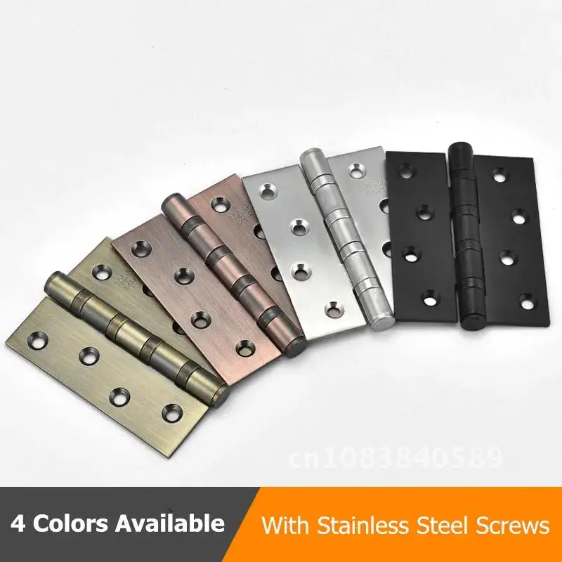 Antique Black 4 inch Hinge Stainless Steel Door Hinge For Heavy Doors Furniture Accessories
Antique Black 4 inch Hinge Stainless Steel Door Hinge For Heavy Doors Furniture Accessories