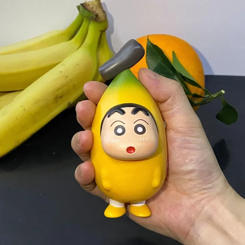 New 12CM Banana Crayon Shin-chan Game Birthday Gift Fruit COS 2D Figure Model For Children's Gifts
New 12CM Banana Crayon Shin-chan Game Birthday Gift Fruit COS 2D Figure Model For Children's Gifts