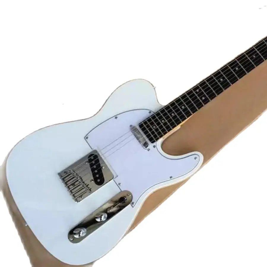 Wholesale customized white electric guitars, rose wood fingerboards, SS pickups. High quality, fast delivery
Wholesale customized white electric guitars, rose wood fingerboards, SS pickups. High quality, fast delivery