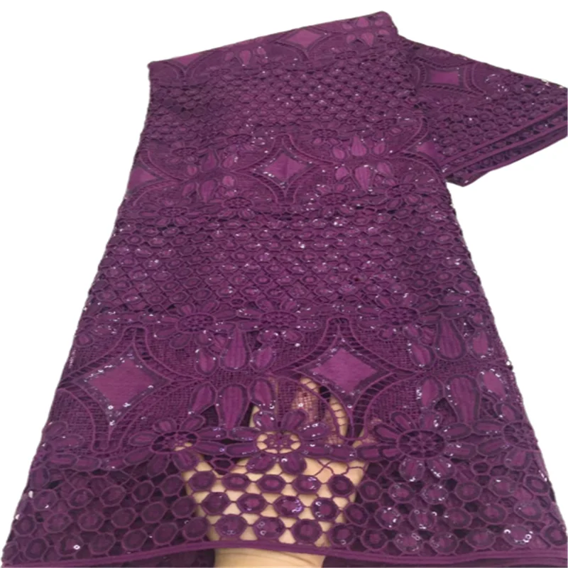 2021Superior Quality Classic Purple Luxury African Tulle Fabric Heavier Embroidery Sequins Lace For Wedding Dress
2021Superior Quality Classic Purple Luxury African Tulle Fabric Heavier Embroidery Sequins Lace For Wedding Dress