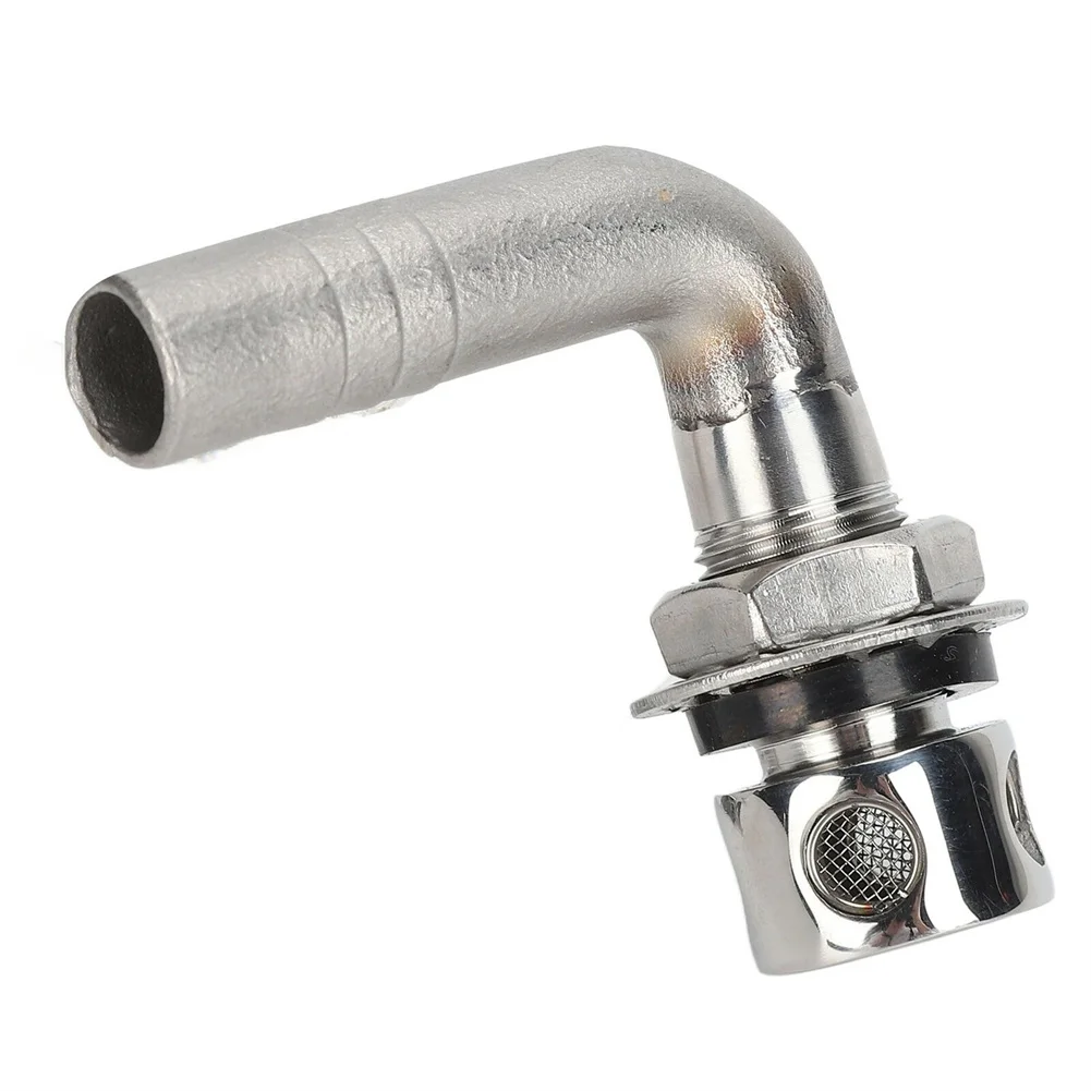 Durable Lightweight 1pcs Fuel Tank Vent Fuel Gas 90 Degree Silver Stainless Steel 15mm/0.59inch Convenient Design
Durable Lightweight 1pcs Fuel Tank Vent Fuel Gas 90 Degree Silver Stainless Steel 15mm/0.59inch Convenient Design