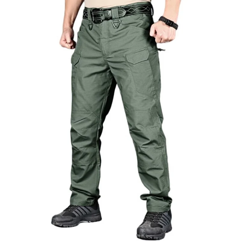 Cargo Pants Men Multiple Pocket Elasticity Military Urban Commuter Tacitcal Pants Multi-Color Trousers No Belt Size S-4XL
Cargo Pants Men Multiple Pocket Elasticity Military Urban Commuter Tacitcal Pants Multi-Color Trousers No Belt Size S-4XL