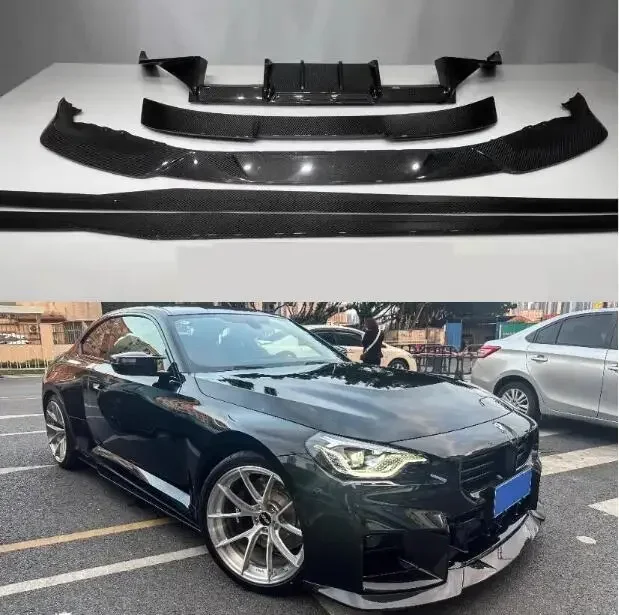 Задний бампер для BMW G87 M2 2023 2024 Real Dry Carbon, передняя губа, задний багажник, диффузор, спойлер, боковая юбка R44, полный комплект
Задний бампер для BMW G87 M2 2023 2024 Real Dry Carbon, передняя губа, задний багажник, диффузор, спойлер, боковая юбка R44, полный комплект