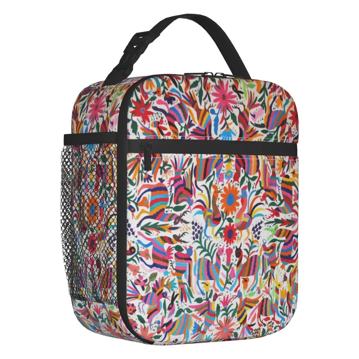 Пользовательская Мексиканская ткань Otomi, мексиканская художественная сумка для ланча, Женский Термоизолированный Ланч-бокс для детей, школьников
Пользовательская Мексиканская ткань Otomi, мексиканская художественная сумка для ланча, Женский Термоизолированный Ланч-бокс для детей, школьников