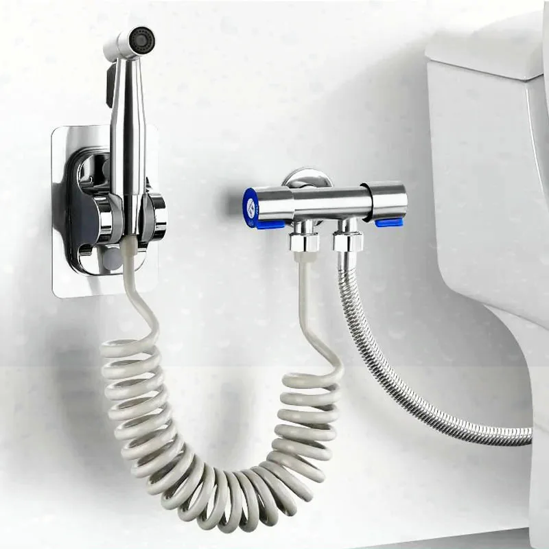 Self Cleaning 304 Stainless Steel Handheld Toilet Bidet Faucet Bidet Sprayer Gun Portable Toilet Shower Sprayer Bathroom Sprayer
Self Cleaning 304 Stainless Steel Handheld Toilet Bidet Faucet Bidet Sprayer Gun Portable Toilet Shower Sprayer Bathroom Sprayer