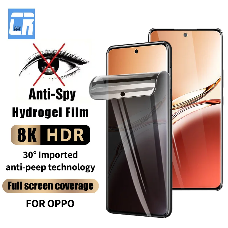 3D Privacy Anti Spy Hydrogel Film For Oppo A3 A2 A1 Pro Curved Screen Protector For Oppo Reno 11 10 9 6 5 4 3 Pro Plus Not Glass
3D Privacy Anti Spy Hydrogel Film For Oppo A3 A2 A1 Pro Curved Screen Protector For Oppo Reno 11 10 9 6 5 4 3 Pro Plus Not Glass