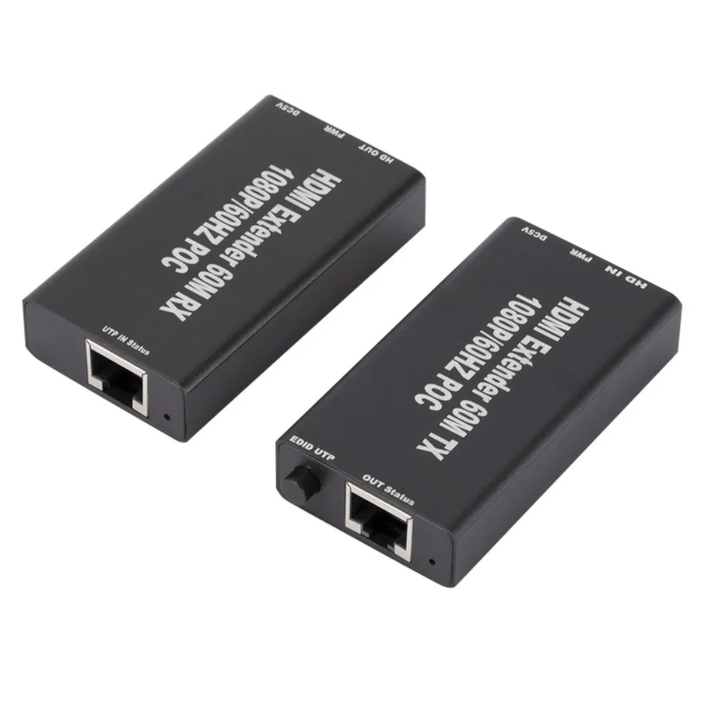Rj45 To HDMI Mini 60m HDMI Extender Cable Cat5/6 Receiver & Transmitter 60m HDMI Extender Network Cable High-definition
Rj45 To HDMI Mini 60m HDMI Extender Cable Cat5/6 Receiver & Transmitter 60m HDMI Extender Network Cable High-definition