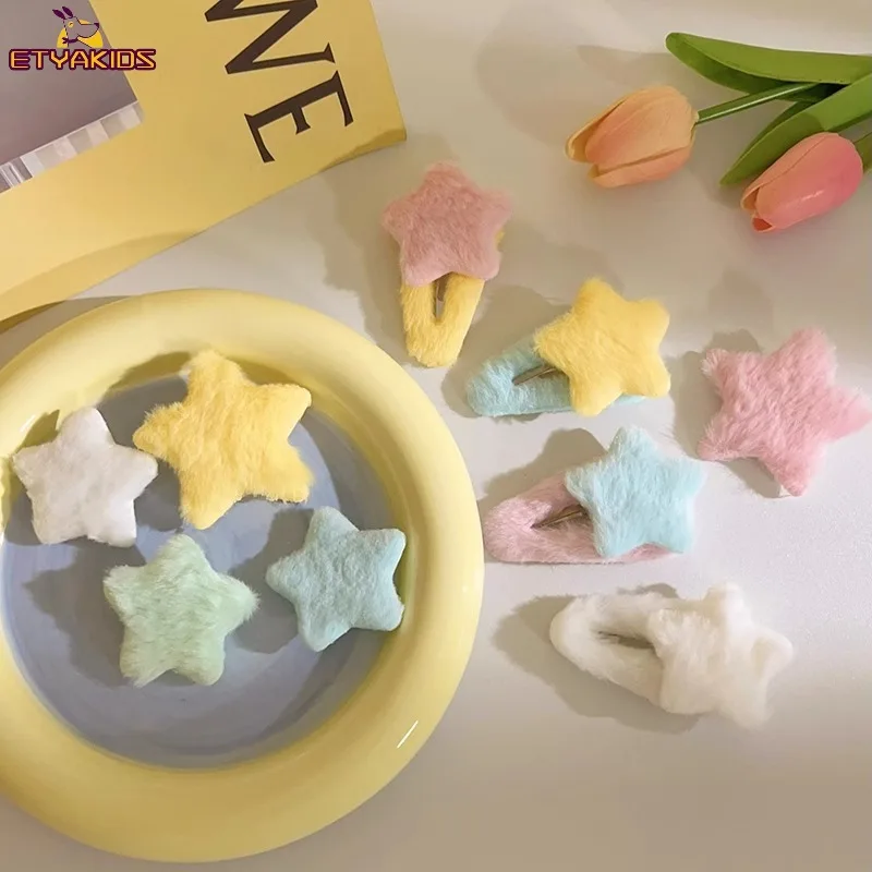 New Yk2 Colorful Plush Shape Hair Clip for Baby Girls Kids Sweet Hair Decorate Fluffy Hairpin Barrettes Fashion Hair Accessories
New Yk2 Colorful Plush Shape Hair Clip for Baby Girls Kids Sweet Hair Decorate Fluffy Hairpin Barrettes Fashion Hair Accessories