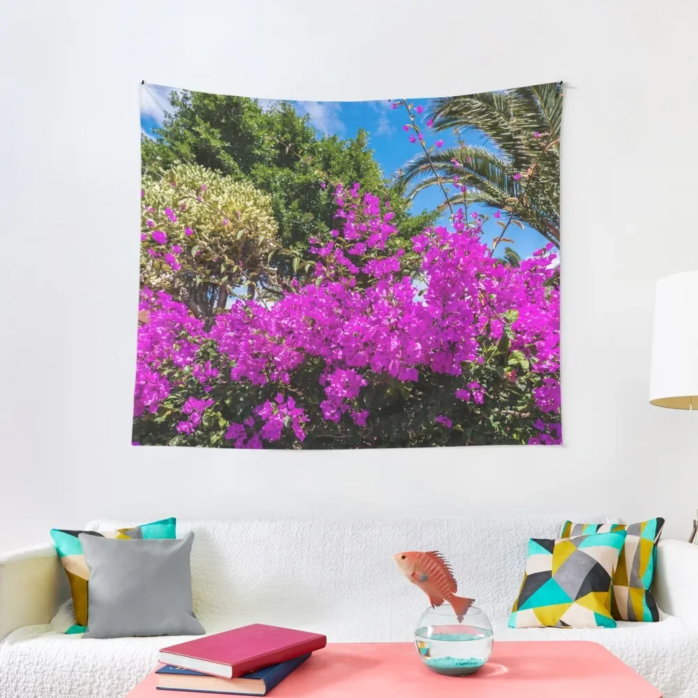 

Bougainvillea Bush Tapestry Room Decoration Aesthetic Cute Room Things Bathroom Decor Tapestry