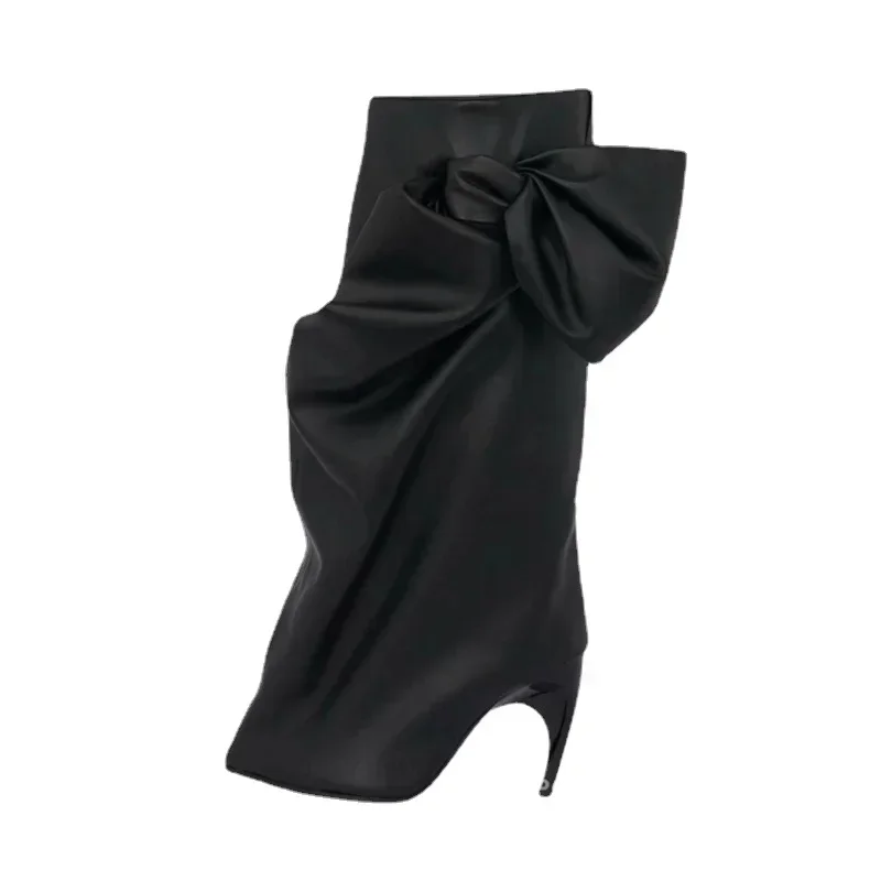 Brand New Fashion Luxury Pants Knee Boots for Women 2023 Winter Elegant Designers Pointed Toe Metal Heel Bow Big Size Shoes 43
Brand New Fashion Luxury Pants Knee Boots for Women 2023 Winter Elegant Designers Pointed Toe Metal Heel Bow Big Size Shoes 43