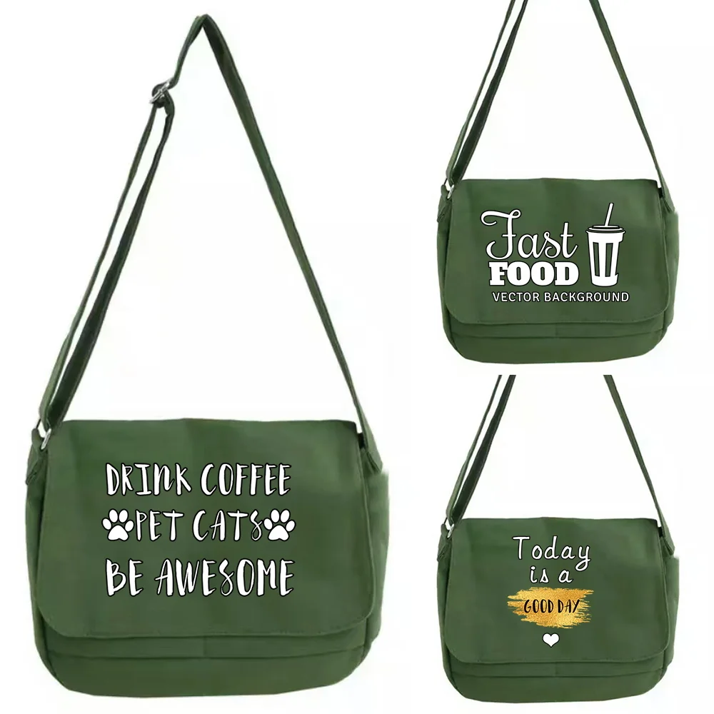 Messenger Shoulder Bags Women's Crossbody Travel Shopping Bag Food Series Print Casual Female Large Capacity Handbags
Messenger Shoulder Bags Women's Crossbody Travel Shopping Bag Food Series Print Casual Female Large Capacity Handbags