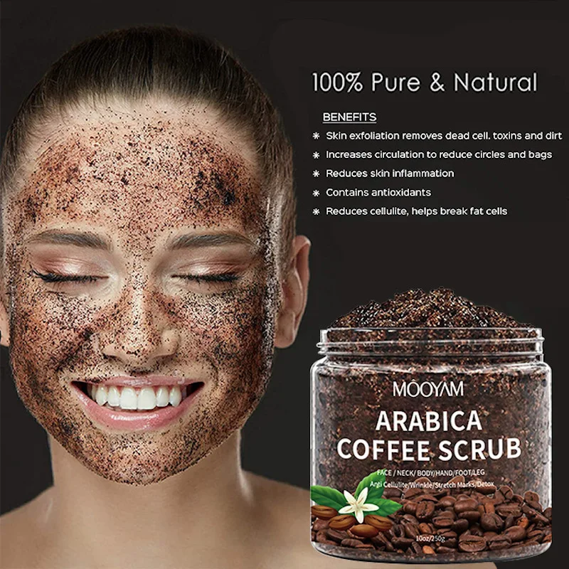 Скраб для тела Arabica Coffee, крем для лица с морской солью, отшелушивающий отбеливающий увлажняющий антицеллюлитный лечение акне
Скраб для тела Arabica Coffee, крем для лица с морской солью, отшелушивающий отбеливающий увлажняющий антицеллюлитный лечение акне