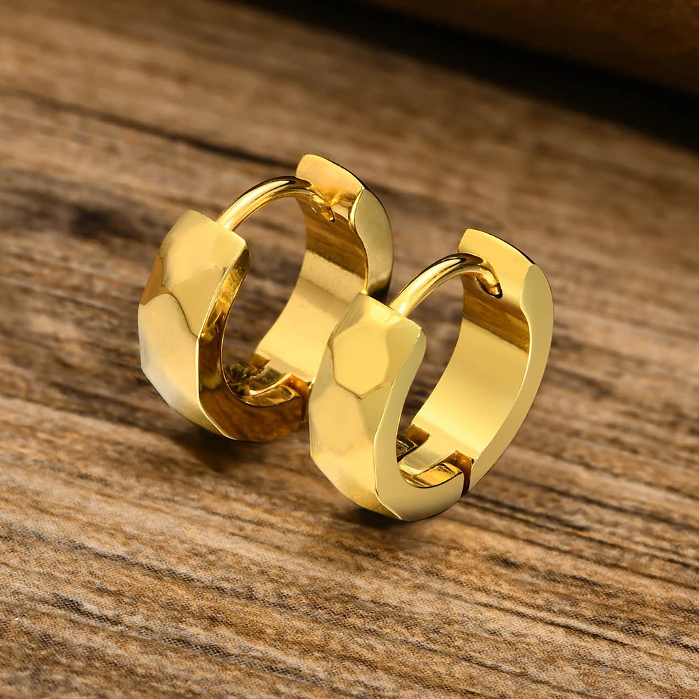JHSL Small Hoop Earrings for Men Stainless Steel Silver Gold Color Good Quality Unique Design Fashion Jewelry New Arrival 2023
JHSL Small Hoop Earrings for Men Stainless Steel Silver Gold Color Good Quality Unique Design Fashion Jewelry New Arrival 2023