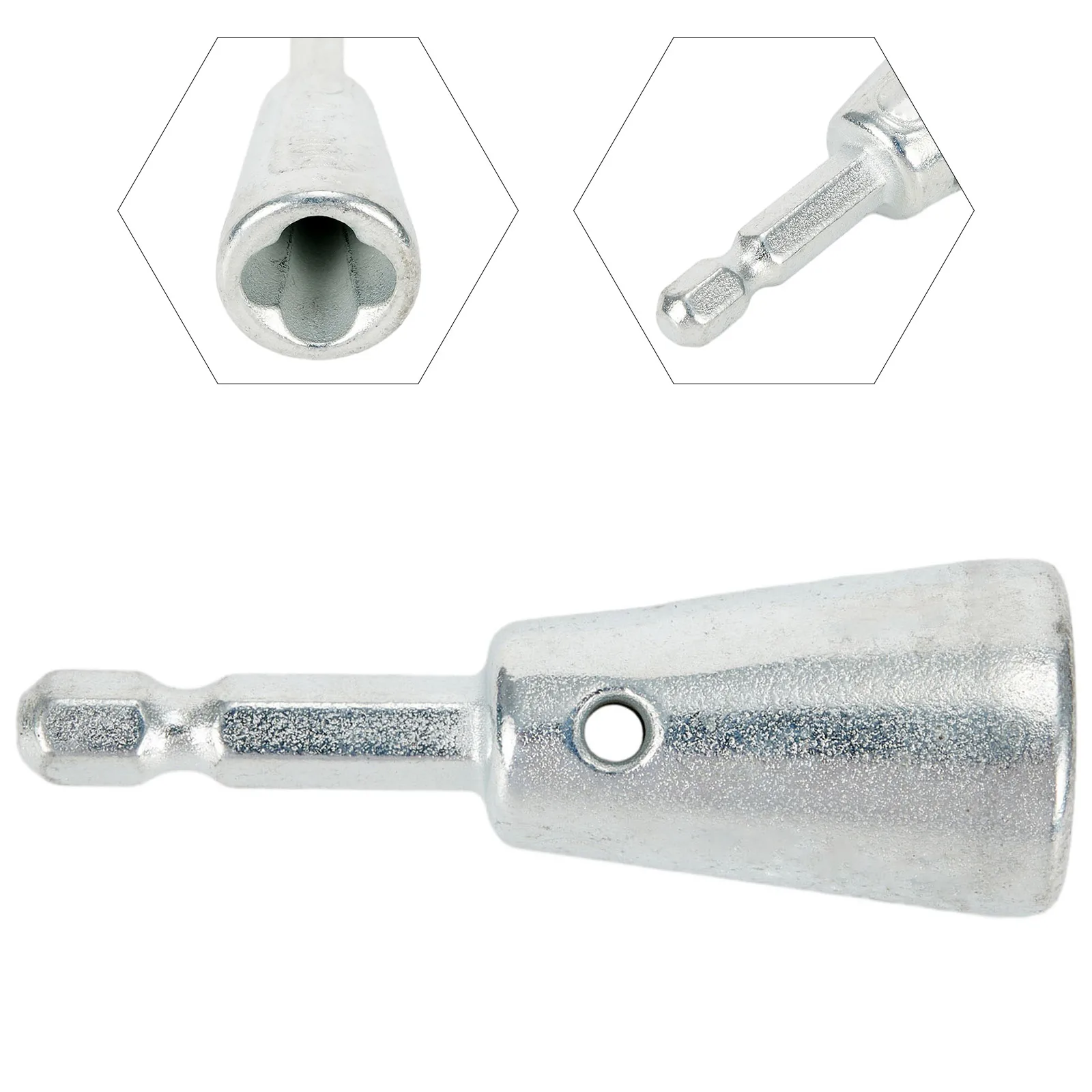 Get Your Wire Twisting Projects Done with Ease & Efficiency Hex Handle Electrician Tool for Power Drill Drivers
Get Your Wire Twisting Projects Done with Ease & Efficiency Hex Handle Electrician Tool for Power Drill Drivers
