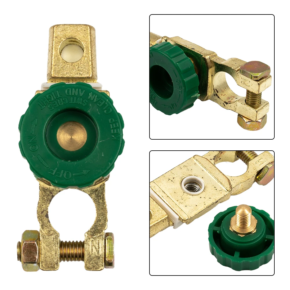 Car Cut Off Switch Heavy Duty Battery Disconnect Isolator Switch 12V/24V Green 17mm For Standard Negative Terminal Switch
Car Cut Off Switch Heavy Duty Battery Disconnect Isolator Switch 12V/24V Green 17mm For Standard Negative Terminal Switch