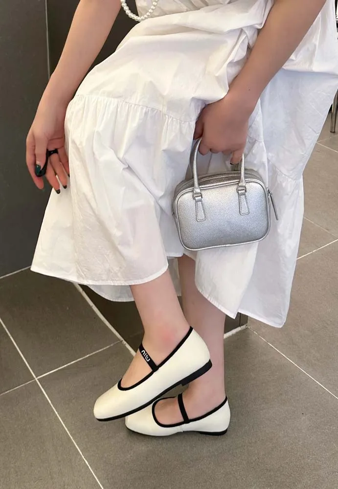 Women Ballet Flats Fashion Square Toe Pumps Female Mary Jane Shoes Soft Leather Slip-on Casual Shoes Office Lady Work Thin Shoes S11d219f629f34d9fad4474a8a30099das