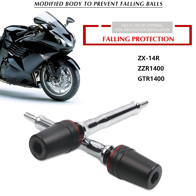 Для Kawasaki GTR1400 ZX-14R ZZR1400 NINJA 1400 защитная рамка для мотоцикла, слайдер, защитная Противоударная накладка
Для Kawasaki GTR1400 ZX-14R ZZR1400 NINJA 1400 защитная рамка для мотоцикла, слайдер, защитная Противоударная накладка