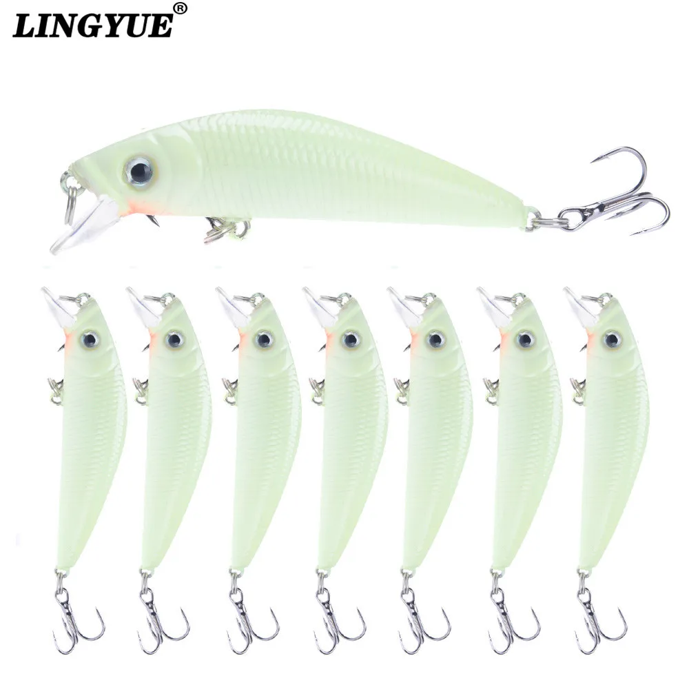 Glow-in-the-dark minnow night fishing hard lure lure 7cm 8g fake bait mock bait fishing gear fishing
Glow-in-the-dark minnow night fishing hard lure lure 7cm 8g fake bait mock bait fishing gear fishing