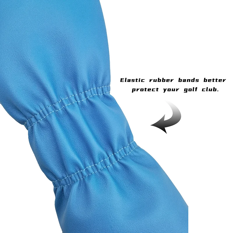 Golf Wood Cover Koi Pattern Driver Fairway Hybrid Protector Head Cover PU Leather Soft Durable Golf Club Covers Waterproof Golf Wood Cover Koi Pattern Driver Fairway Hybrid Protector Head Cover PU Leather Soft Durable Golf Club Covers Waterproof