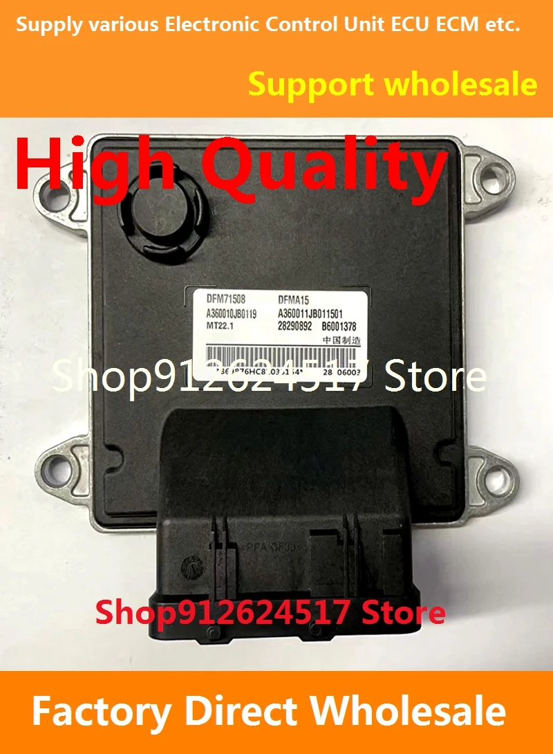 Electronic Control Unit Car Accessories MT22.1 ECU For DONGFENG B6001378 28290892 28406003 A360010JB0119 A360011JB011501
Electronic Control Unit Car Accessories MT22.1 ECU For DONGFENG B6001378 28290892 28406003 A360010JB0119 A360011JB011501
