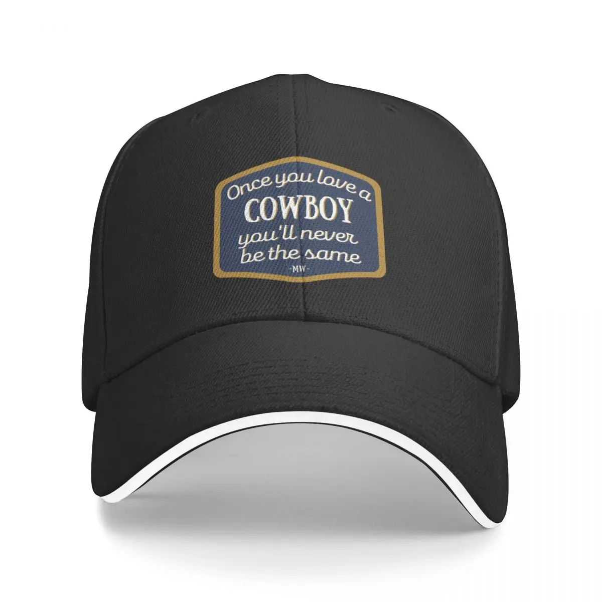 

New Once You Love A Cowboy You'll Never Be The Same Baseball Cap New In The Hat Sun Hat For Children Cap For Women Men's