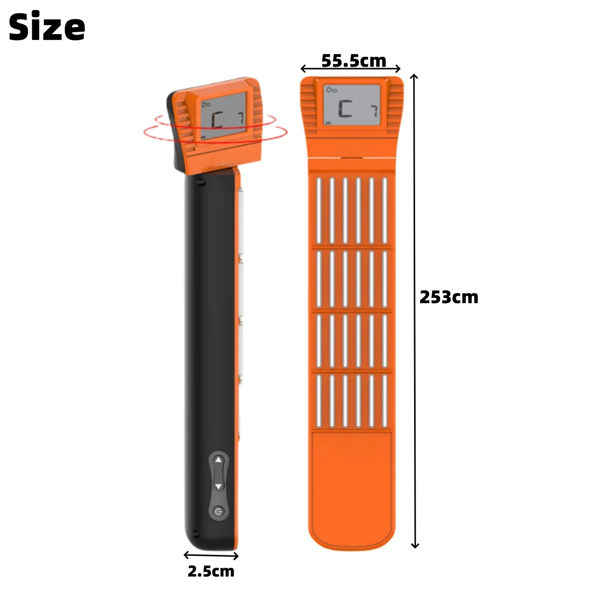 Pocket Guitar Chord Practice Tool, Portable Guitar Neck for Trainer Beginner w/a Rotatable Chords Chart Screen Pocket Guitar Chord Practice Tool, Portable Guitar Neck for Trainer Beginner w/a Rotatable Chords Chart Screen