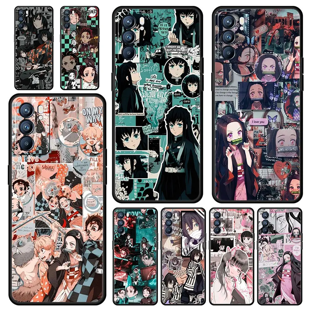 Kimetsu no Yaiba Demon Slayer For Oppo A54 Case Reno7 SE Reno6 Pro Plus 5G Find X5 A53 A52 A9 2020 A95 A16 A76 A74 A15 A12 Cover
Kimetsu no Yaiba Demon Slayer For Oppo A54 Case Reno7 SE Reno6 Pro Plus 5G Find X5 A53 A52 A9 2020 A95 A16 A76 A74 A15 A12 Cover