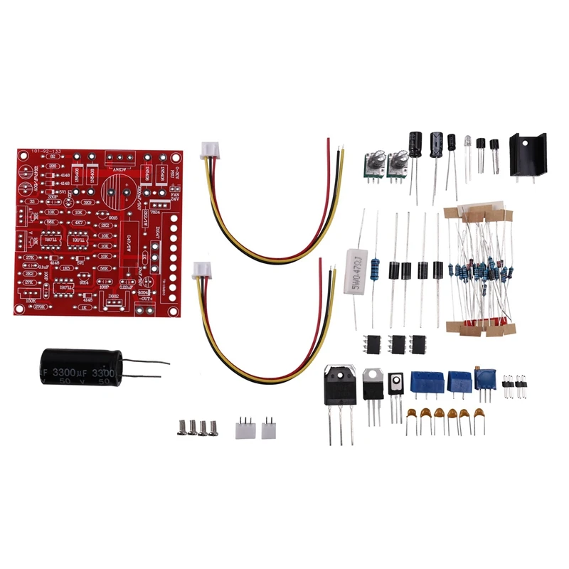 

ABHU 0-30V 2Ma-3A Adjustable DC Regulated Power Supply DIY Kit Short With Protection