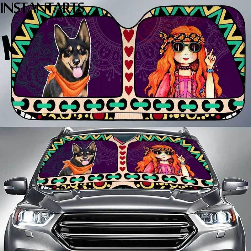 INSTANTARTS Car Accessories Australian Kelpie Peace Printed Universal Car Windshield for Car Car Windshield Sun Shade UV Sun
INSTANTARTS Car Accessories Australian Kelpie Peace Printed Universal Car Windshield for Car Car Windshield Sun Shade UV Sun