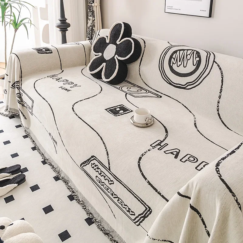 Chenille Sofa Cover with Tassel Line, Modern and Simple Sofa Towel, Removable Blanket for Living Room, Home Decoration
Chenille Sofa Cover with Tassel Line, Modern and Simple Sofa Towel, Removable Blanket for Living Room, Home Decoration