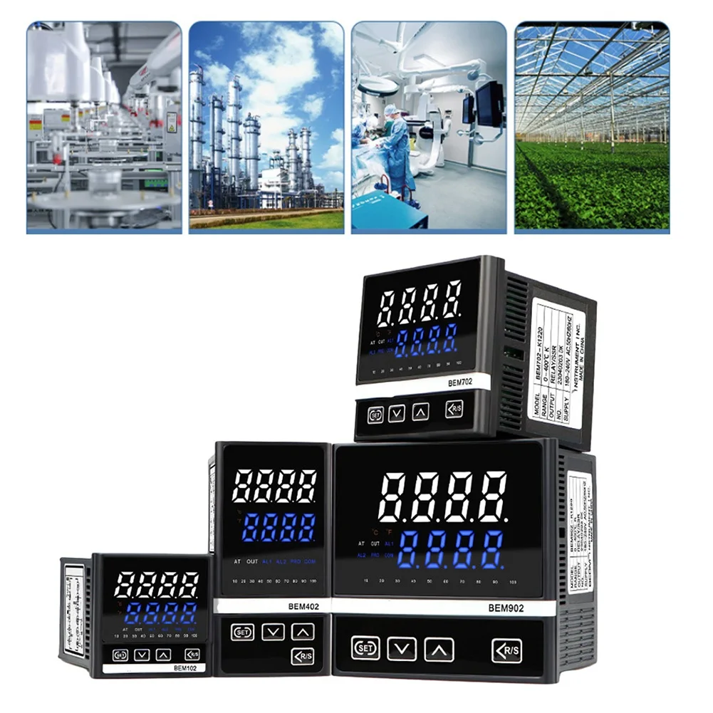 1pc Temperature Controller BEM102 K1220 180V-240VAC 50HZ Digital Display PID Adjustment Intelligent Temperature Control Durable
1pc Temperature Controller BEM102 K1220 180V-240VAC 50HZ Digital Display PID Adjustment Intelligent Temperature Control Durable