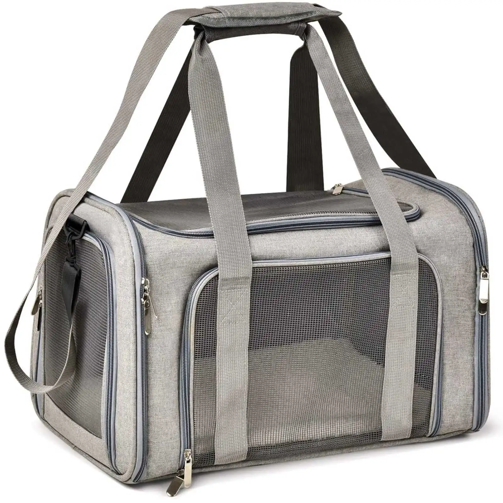 Wewdigi Carrier Bag for Cats, Dogs and Puppies, Gray, (Suitable For Daily Travel), 22 Lbs
Wewdigi Carrier Bag for Cats, Dogs and Puppies, Gray, (Suitable For Daily Travel), 22 Lbs