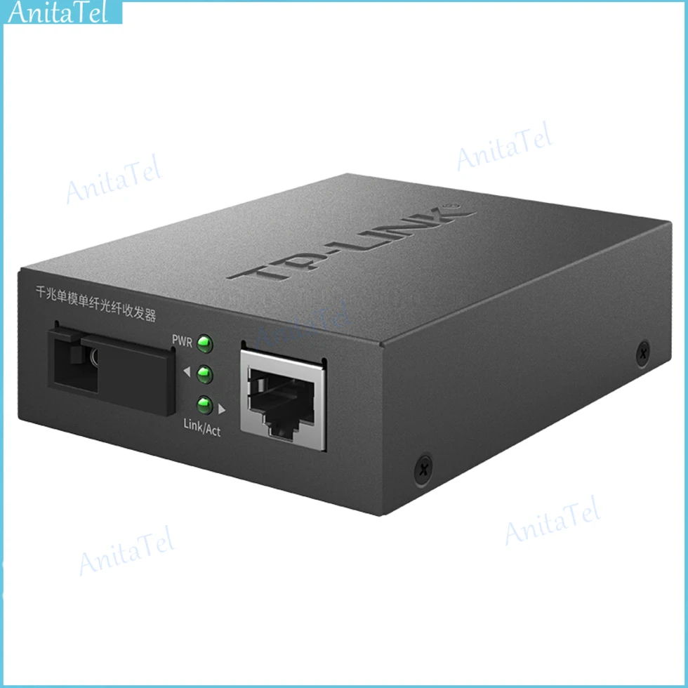 TP-LINK Fiber Optic Media Converter 1000M TL-FC311A-3 + TL-FC311B-3 fiber transceiver FTHH single-mode single-fiber SC interface
TP-LINK Fiber Optic Media Converter 1000M TL-FC311A-3 + TL-FC311B-3 fiber transceiver FTHH single-mode single-fiber SC interface