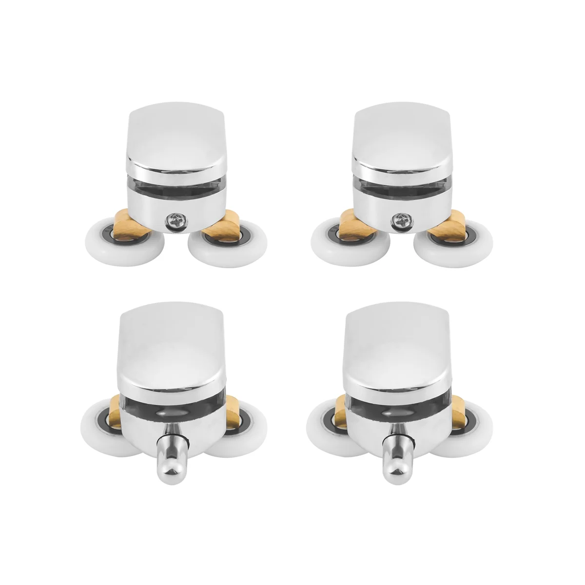 4Pcs 23mm Shower Door Rollers Sliding Shower Doors Wheels Replacement Roller Runner Wheel (2 Top & 2 Bottom )
4Pcs 23mm Shower Door Rollers Sliding Shower Doors Wheels Replacement Roller Runner Wheel (2 Top & 2 Bottom )