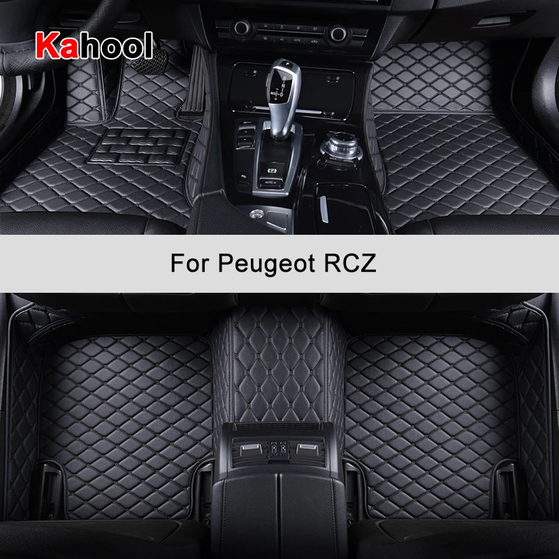 KAHOOL пользовательские автомобильные коврики для Peugeot RCZ автомобильные аксессуары ковер для ног
KAHOOL пользовательские автомобильные коврики для Peugeot RCZ автомобильные аксессуары ковер для ног
