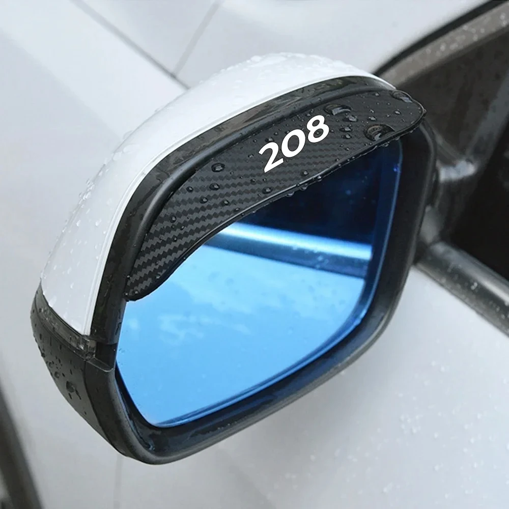 2pcs Car Rearview Mirror Rain Shield Carbon Fiber Rain Eyebrow Raincover Apply for Peugeot 208 Exterior Accessories
2pcs Car Rearview Mirror Rain Shield Carbon Fiber Rain Eyebrow Raincover Apply for Peugeot 208 Exterior Accessories