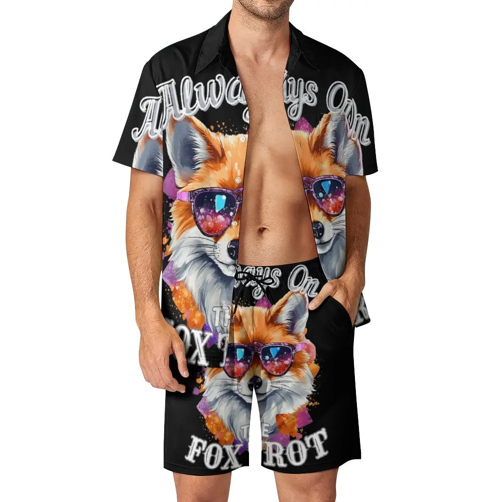 

Классический Мужской пляжный костюм On The Fox Trot, креативный костюм из 2 предметов, высококачественный пляжный европейский размер