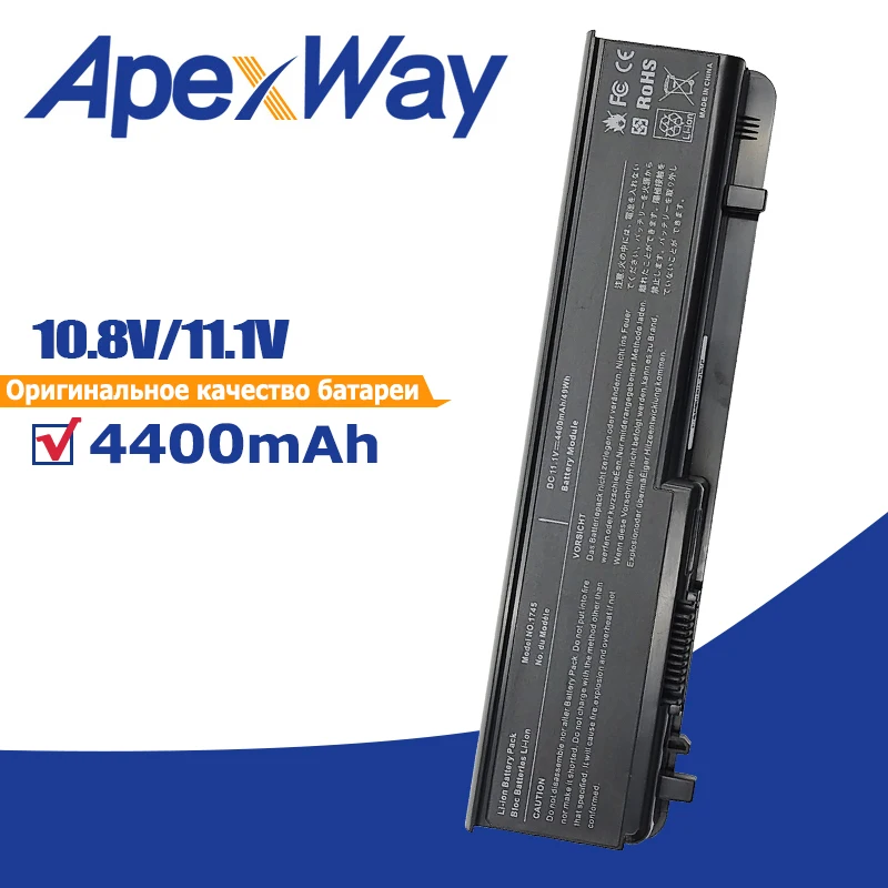 Аккумулятор Apexway 4400 мАч U150P N856P U164P для ноутбука DELL Studio 1745 1747 1749 серии 11,1 В
Аккумулятор Apexway 4400 мАч U150P N856P U164P для ноутбука DELL Studio 1745 1747 1749 серии 11,1 В