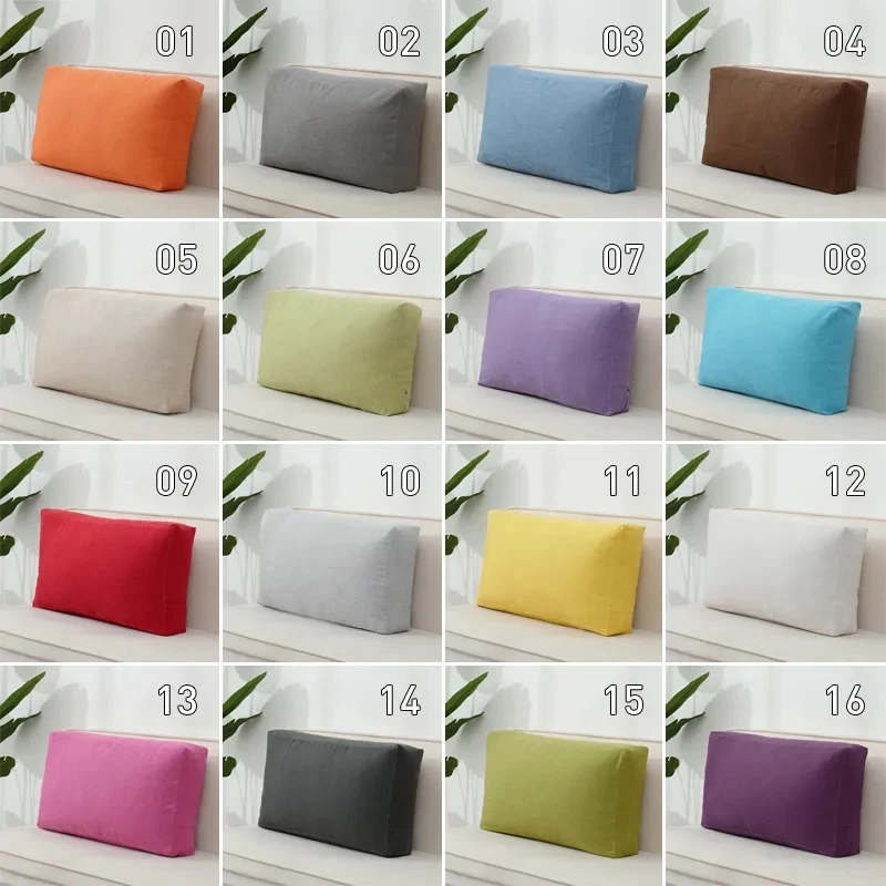 Nordic Rectangular Cotton Linen Sofa Cushion Cover Pillow Cover Lumbar Protective Solid Color Simple Home Decoration Pillowcover
Nordic Rectangular Cotton Linen Sofa Cushion Cover Pillow Cover Lumbar Protective Solid Color Simple Home Decoration Pillowcover