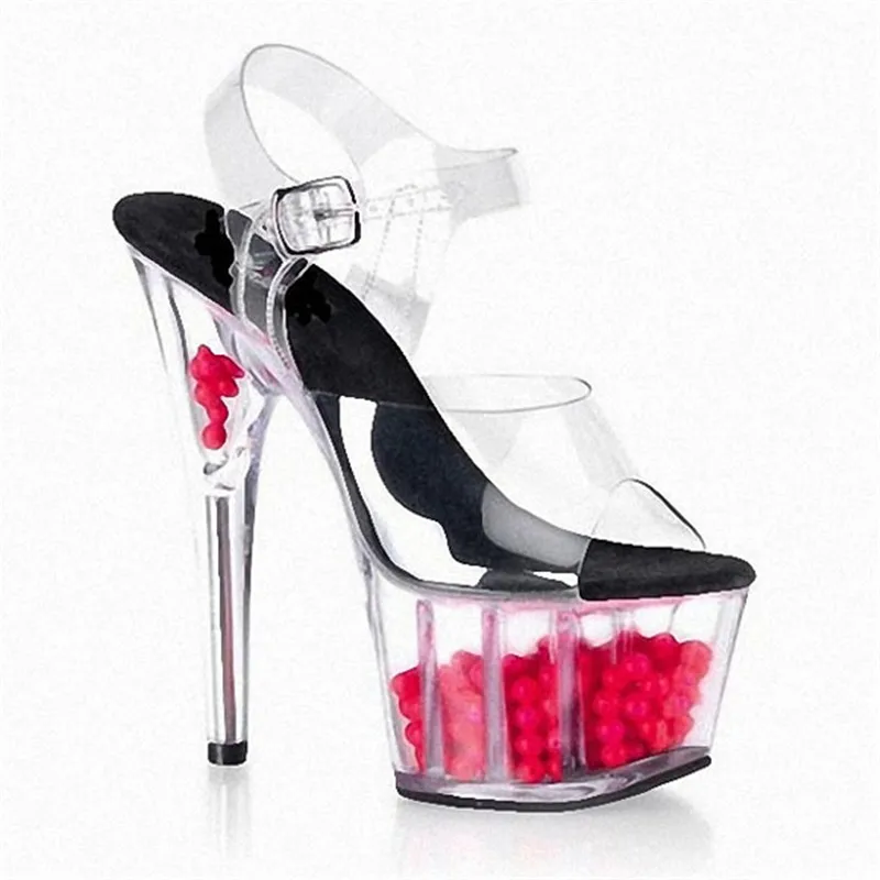 Clear 6 Inch High Heel Mid Platform Sandals 15cm high-heeled platform shoes sexy sandals star performance dance shoes
Clear 6 Inch High Heel Mid Platform Sandals 15cm high-heeled platform shoes sexy sandals star performance dance shoes