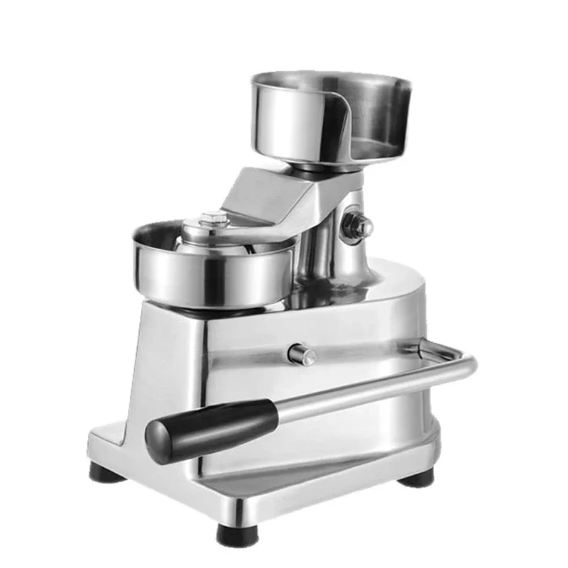 

Hamburger Press 100 mm-150 mm Manual Burger Maker Equipment Round Meat Shaping Stainless Steel Machine Forming Burger Patty Make