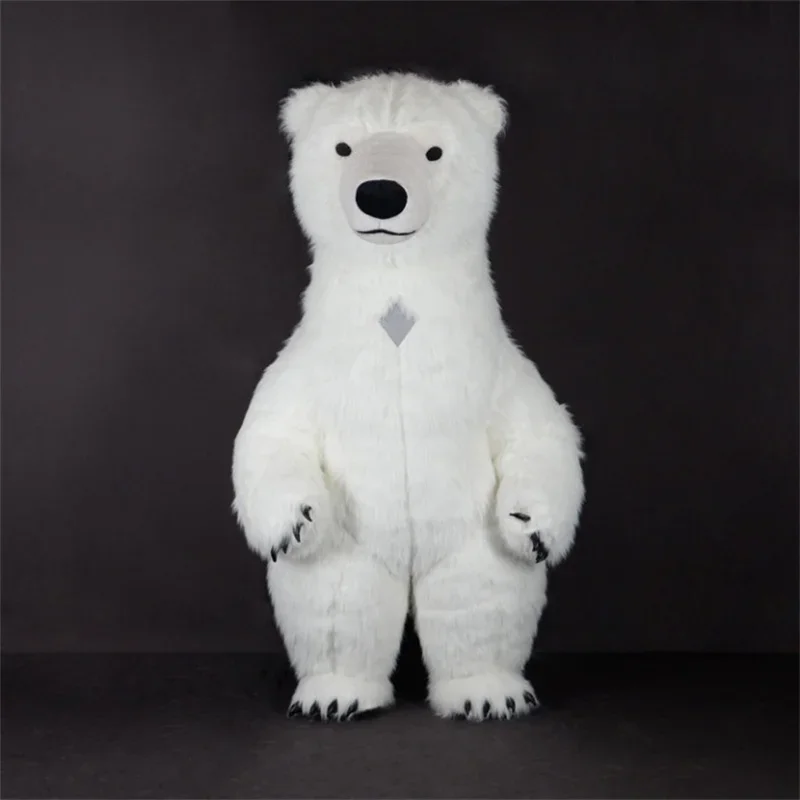 20240Cosplay Air Inflatable Polar Bear Mascot Costume for Advertising Wedding Customize Mascot Costume Animal Costume White Bear
20240Cosplay Air Inflatable Polar Bear Mascot Costume for Advertising Wedding Customize Mascot Costume Animal Costume White Bear