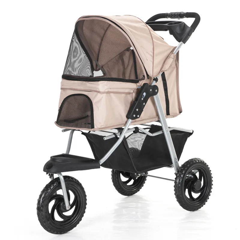 Pet Dog Cart Folding Detachable Washable Split Pet Bag for Car Use Fortable Pet Dog Cat Three-Wheeled Cart Stroller Carrier
Pet Dog Cart Folding Detachable Washable Split Pet Bag for Car Use Fortable Pet Dog Cat Three-Wheeled Cart Stroller Carrier
