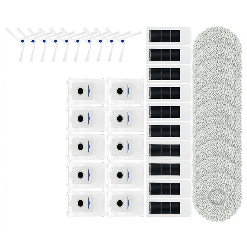 Omni Robot Vacuums Roller Hepa Filter Mop Cloths Dust Bag Replacement Spare Parts For Ecovacs Debot X2 / X2 Pro / X2
Omni Robot Vacuums Roller Hepa Filter Mop Cloths Dust Bag Replacement Spare Parts For Ecovacs Debot X2 / X2 Pro / X2