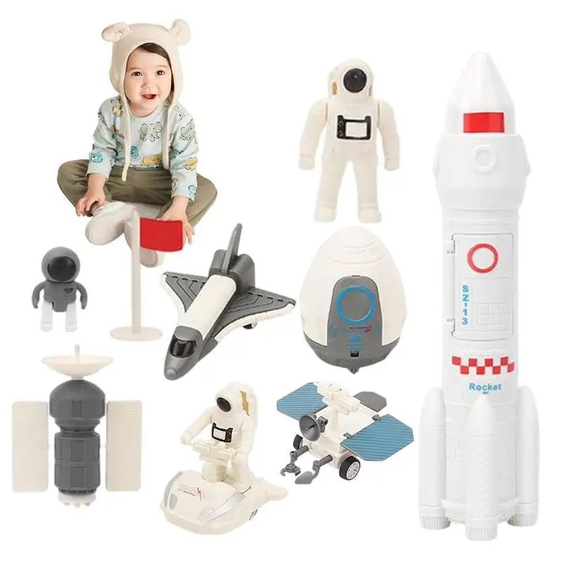 Space Rocket Toy Space Station Toy Set For Children Astronaut Venture Space Set Space Rover Shuttle Space Station Birthday Gift 
Space Rocket Toy Space Station Toy Set For Children Astronaut Venture Space Set Space Rover Shuttle Space Station Birthday Gift