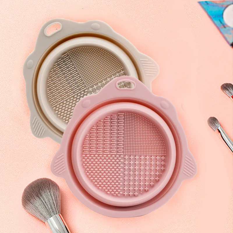Makeup Brush Cleaning Silicone Folding Bowl Eyeshadow Brushes and Beauty Egg Clean Mat Scrubber Box Beauty Tools
Makeup Brush Cleaning Silicone Folding Bowl Eyeshadow Brushes and Beauty Egg Clean Mat Scrubber Box Beauty Tools
