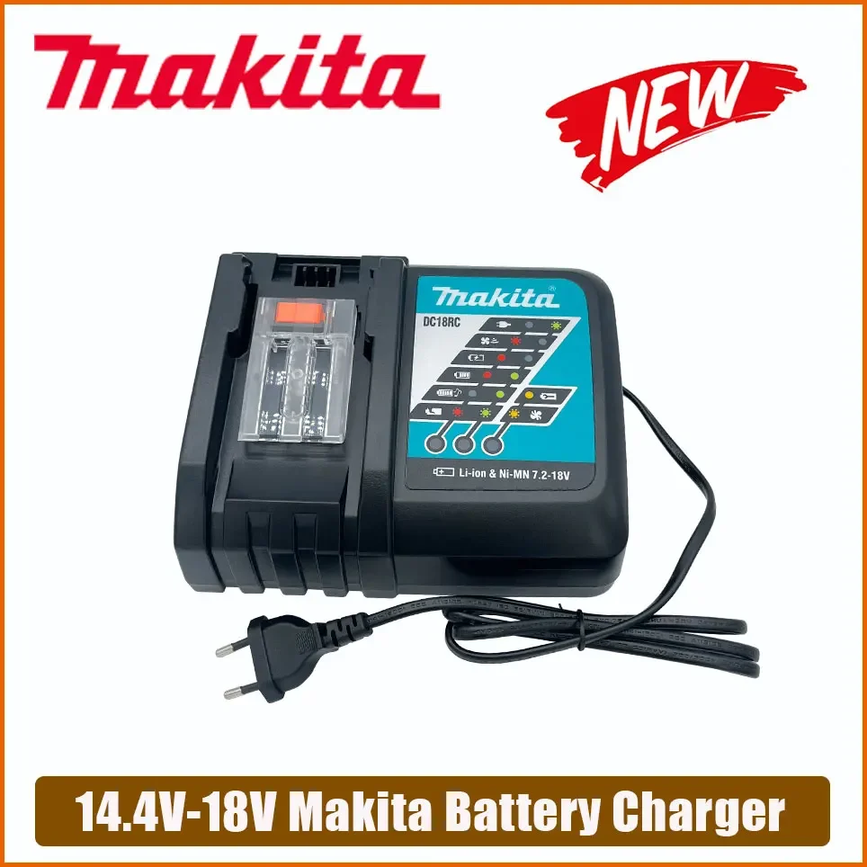 Makita Original DC18RC Battery Charger Makita 3A 6A 14.4V 18V Bl1830 Bl1430 BL1860 BL1890 Tool Power Charger Usb 18VRC
Makita Original DC18RC Battery Charger Makita 3A 6A 14.4V 18V Bl1830 Bl1430 BL1860 BL1890 Tool Power Charger Usb 18VRC