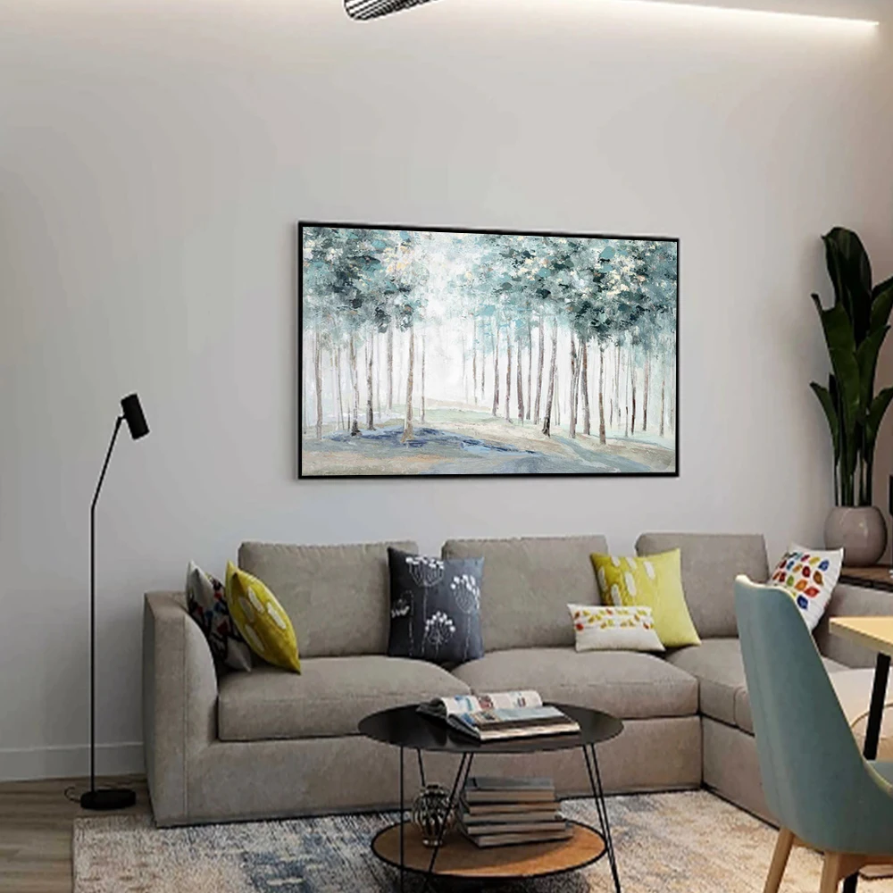 HUACAN Hand-Painted Wall Art Landscape Tree Modern Handmade Oil Painting On Canvas Wall Artwork Home Decoration Unframed
HUACAN Hand-Painted Wall Art Landscape Tree Modern Handmade Oil Painting On Canvas Wall Artwork Home Decoration Unframed