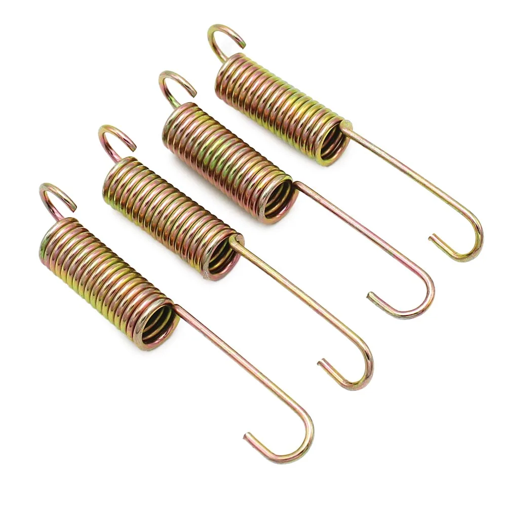 Side Stand Spring High Quality Dual Hook Spring for Side Stand Suitable for Electric Vehicles 4PCS 100mm Length
Side Stand Spring High Quality Dual Hook Spring for Side Stand Suitable for Electric Vehicles 4PCS 100mm Length