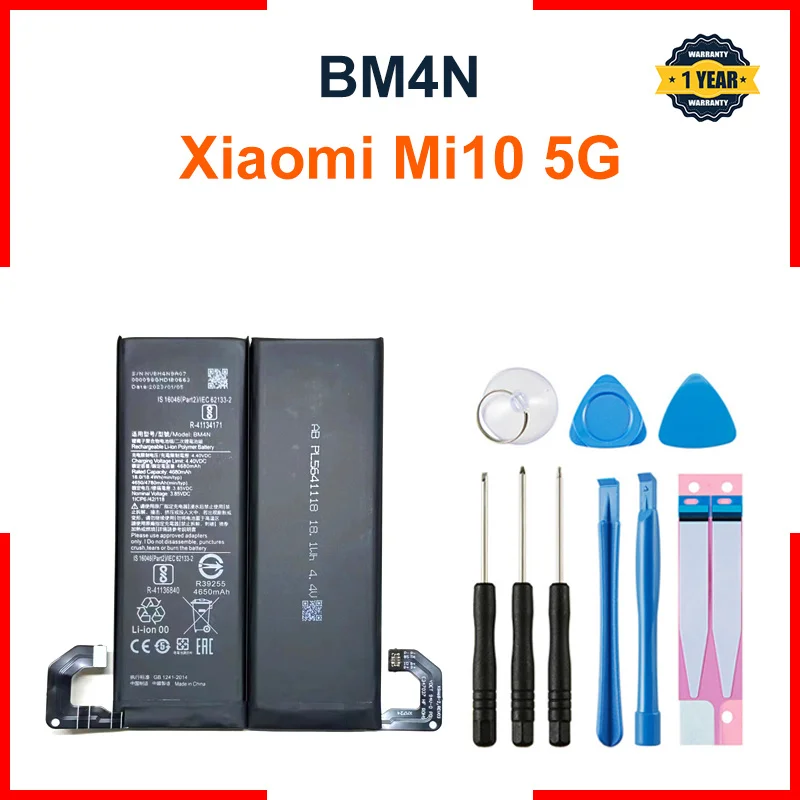 Оригинальный аккумулятор Xiao mi 100% BM4N 4680 мАч для Xiaomi Mi 10 5G BM4N высококачественные сменные батареи для телефона
Оригинальный аккумулятор Xiao mi 100% BM4N 4680 мАч для Xiaomi Mi 10 5G BM4N высококачественные сменные батареи для телефона